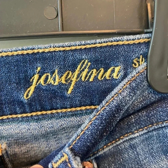 7 For All Mankind Josefina Skinny Boyfriend Jeans - Picture 10 of 14